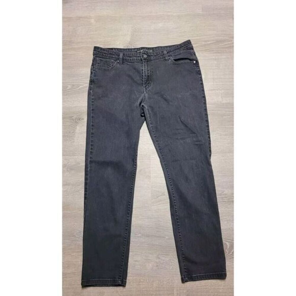 Levis Women's Mid Rise Skinny Black Denim Jeans Size 16M
